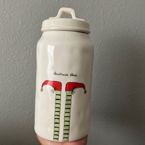 Extremely dimply 2017 Christmas cheer canister